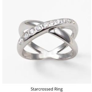 Star crossed ring